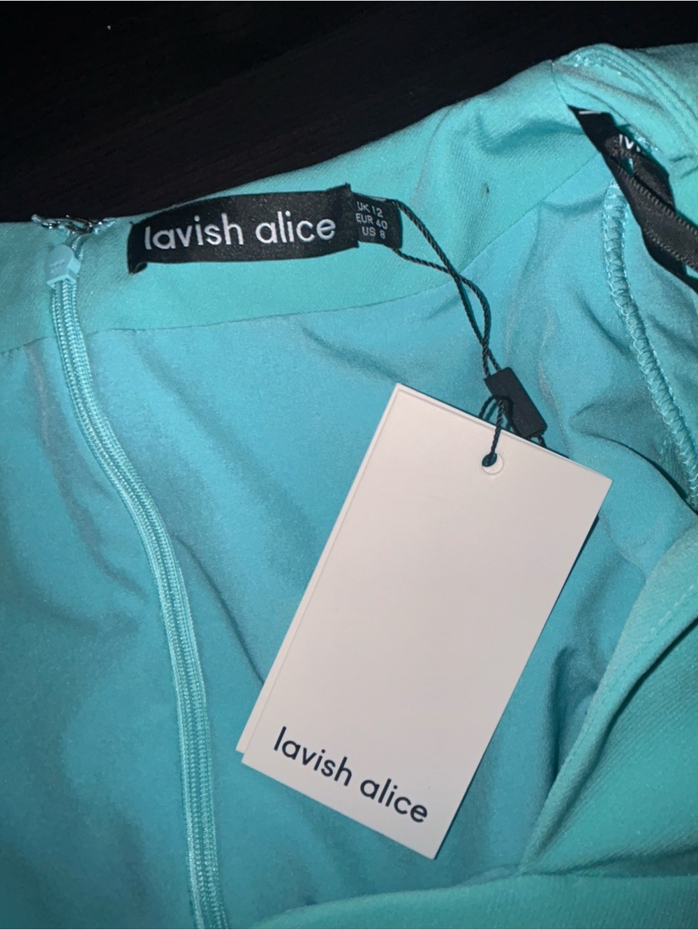 Lavish Alice Underwired Cape Mini Dress size 8 NWT - Picture 13 of 16